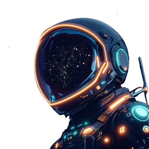 Floating astronaut